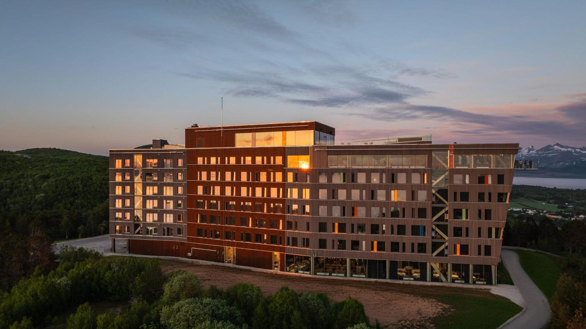 Wood Hotel Bodø Kültér fotó